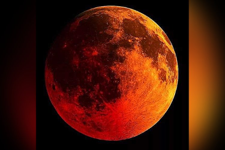 ¡Histórico! Así se vio el eclipse lunar más largo del siglo