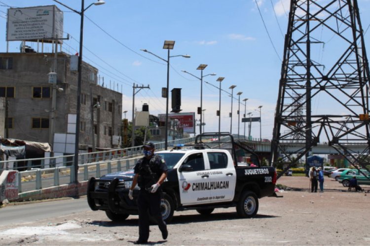 Con operativos a motociclistas y transporte público combaten robos en Chimalhuacán