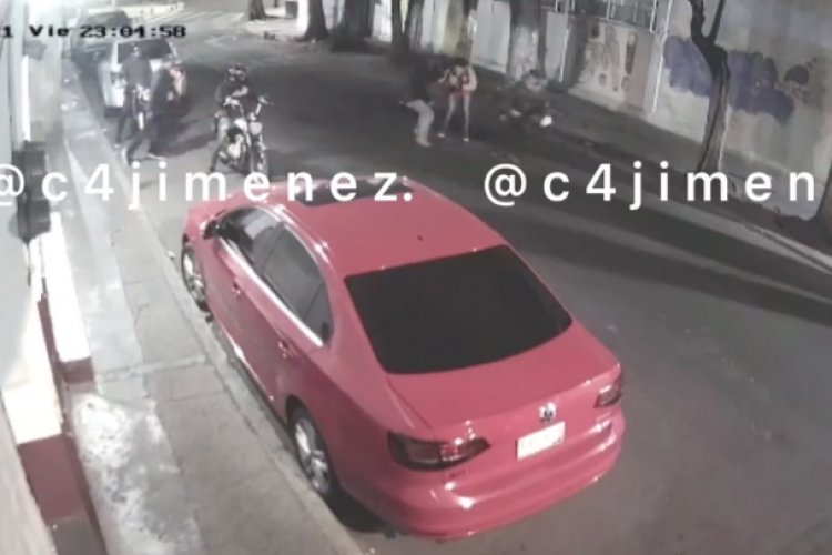 Así cometieron atraco motociclistas en Tlalpan