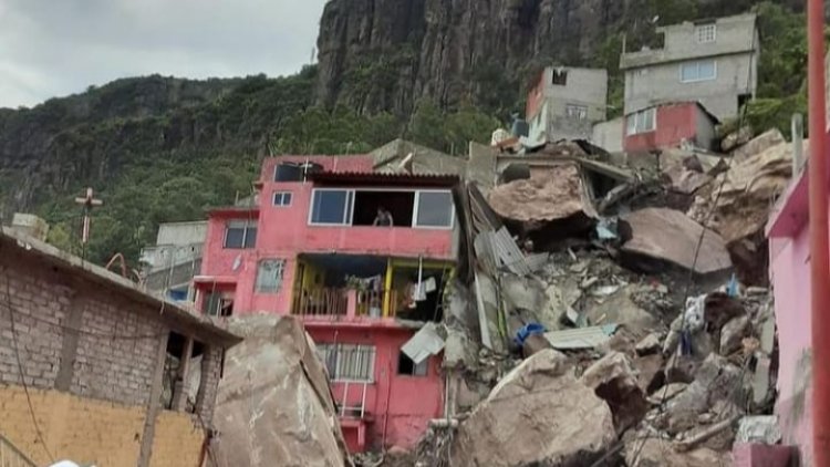 Habitantes del cerro del Chiquihuite podrían volver