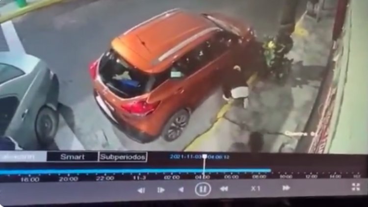 Captan robo de autopartes en Iztapalapa