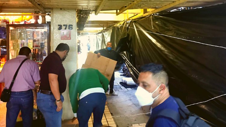 Retoma actividades Mercado de Sonora tras incendio