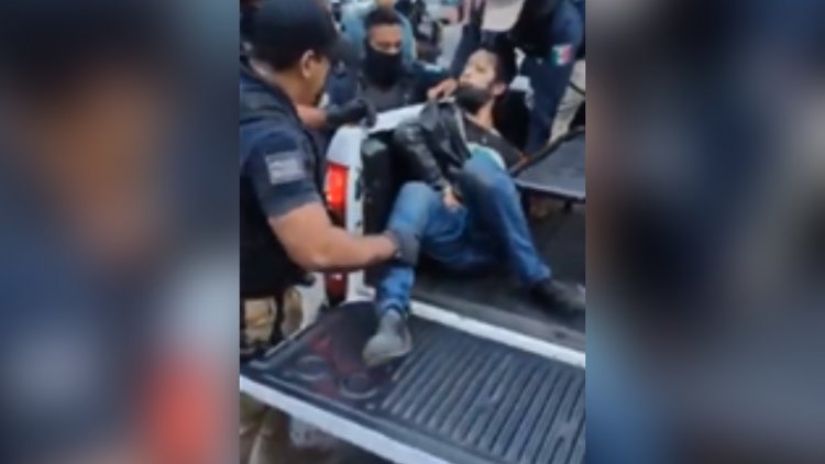 Difunden presunto abuso policial en Veracruz