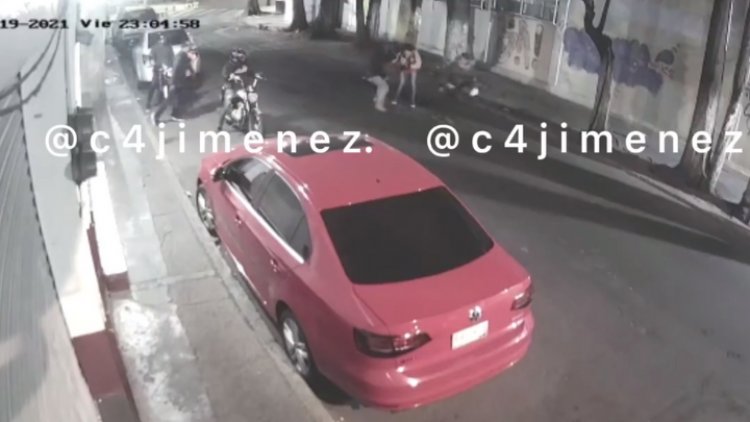 Así cometieron atraco motociclistas en Tlalpan