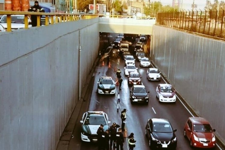 Hombre se suicida arrojándose a Circuito interior