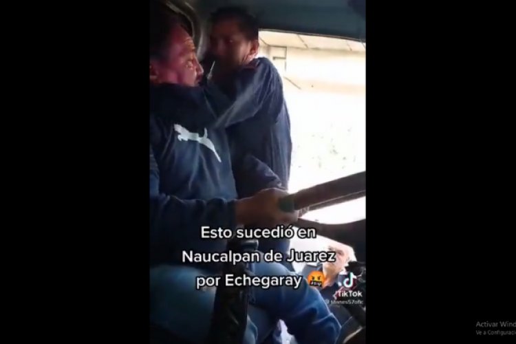 Graban abuso policial en Naucalpan