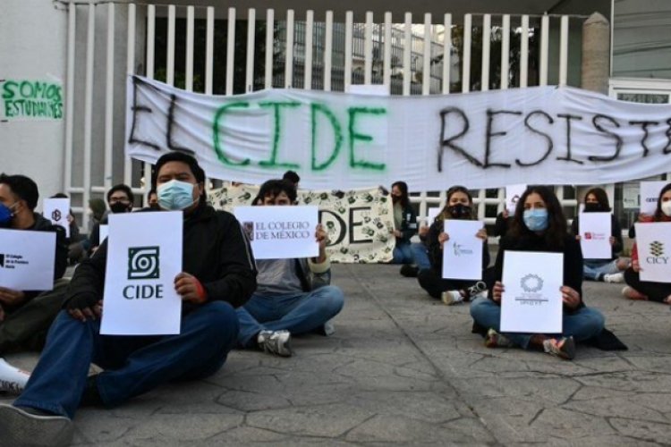 Estudiantes del CIDE liberan sede Aguascalientes
