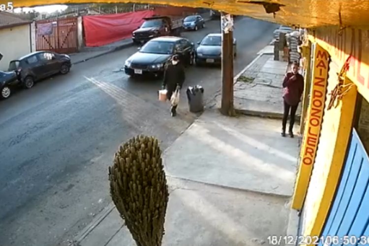 Video: Captan atropellamiento de hombre en Tlalpan