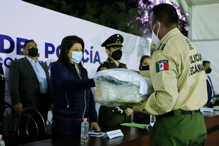 Se conmemoró el Día de Policía en Tecámac