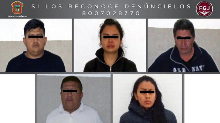 Procesan a cinco extorsionadores en Nezahualcóyotl