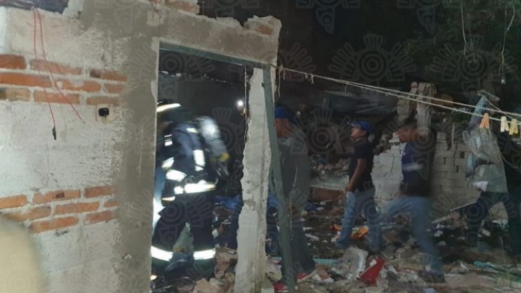 Un muerto por explosión de polvorín en Puebla