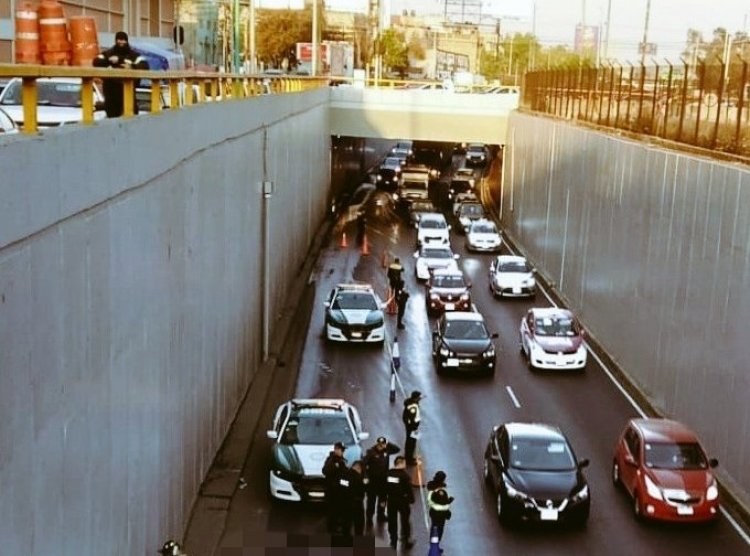 Hombre se suicida arrojándose a Circuito interior