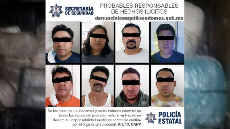 Caen 8 personas con 12 toneladas de ropa americana