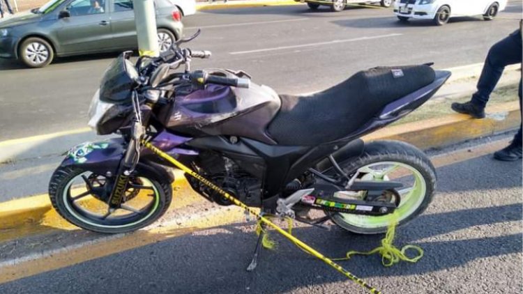Muerte atropellado motociclista por Mexibús