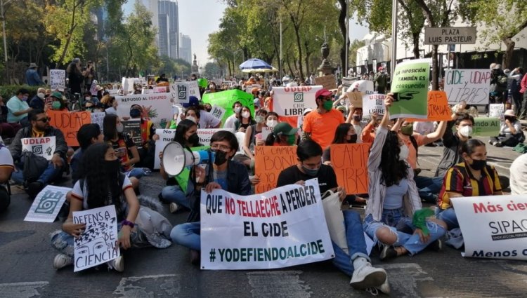 Estudiantes del CIDE acuden a CNDH por seguridad