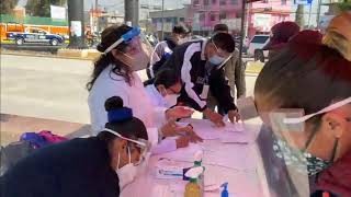 Estos son los puntos donde se realizan las pruebas rápidas en Valle de Chalco