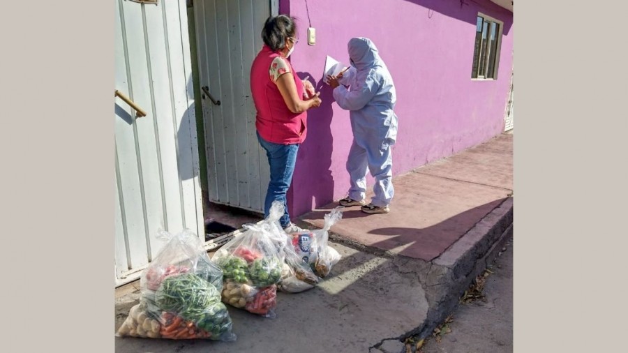 Valle de Chalco sigue ayudando a infectados por Covid-19