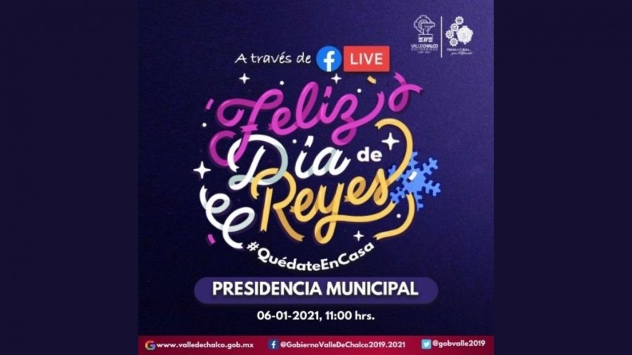En Valle de Chalco preparan Día de Reyes divertido pero seguro