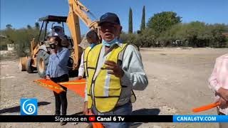 Pese a recorte presupuestal realizan pavimentaciones en comunidades potosinas