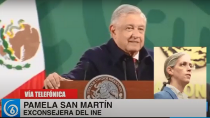 AMLO debe mantenerse al margen de la Constitución: Pamela San Martín