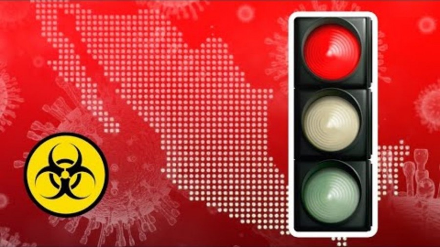 México culminará enero con 10 estados en rojo y 19 en naranja