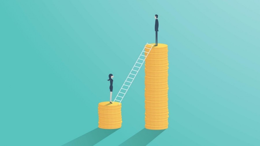 Mujeres ganan 16% menos que los hombres