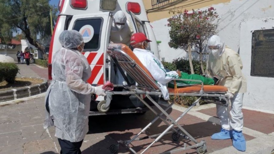 Rescatan abuelito abandonado por su familia en Ecatepec