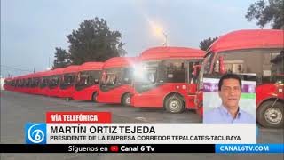 #EnEntrevista | En plena emergencia de movilidad ignora el gobierno de la CDMX a 17 metrobuses nuevos de la empresa CTTSA