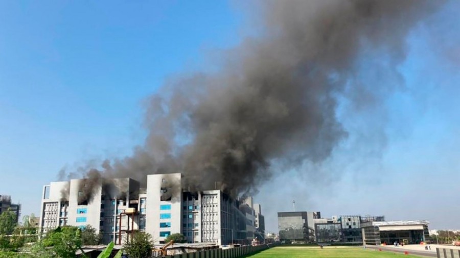 Se incendia una de las fábricas de vacunas más grandes del mundo