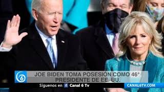 Joe Biden toma posesión como 46º presidente de EE.UU.