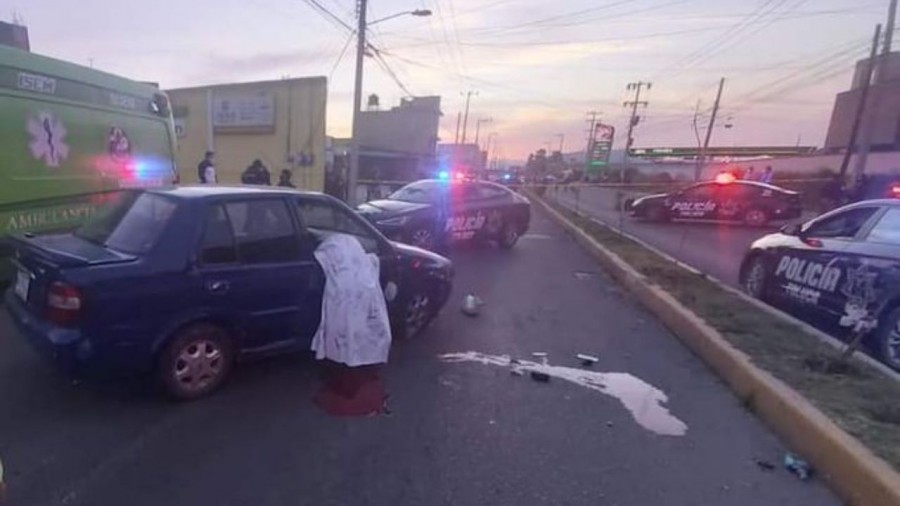 Impactó en la cabeza mata a un copiloto en Toluca
