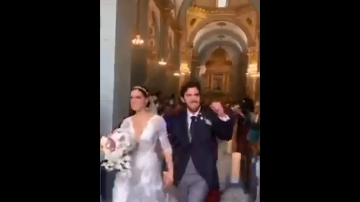 Sobrina de exdiputada celebra mega boda en plena pandemia