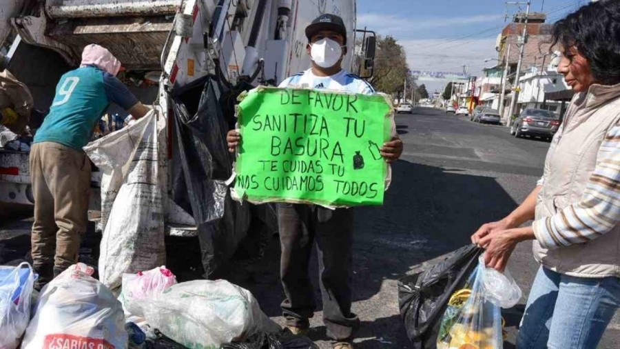 Recolectores solicitan sanitizar la basura