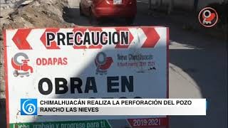 Chimalhuacán realiza la perforación del pozo Rancho Las Nieves