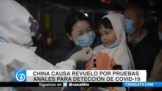 China causa revuela por pruebas anales para detección de COVID-19