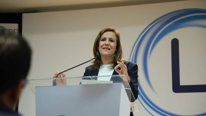 Margarita Zavala va como abanderada del PAN a diputación federal