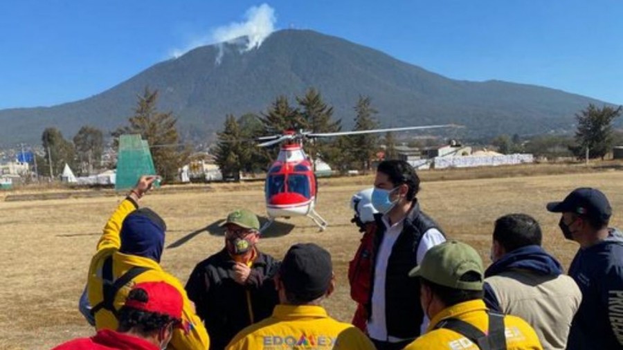Registran incendios activos en Jocotitlán e Ixtapaluca