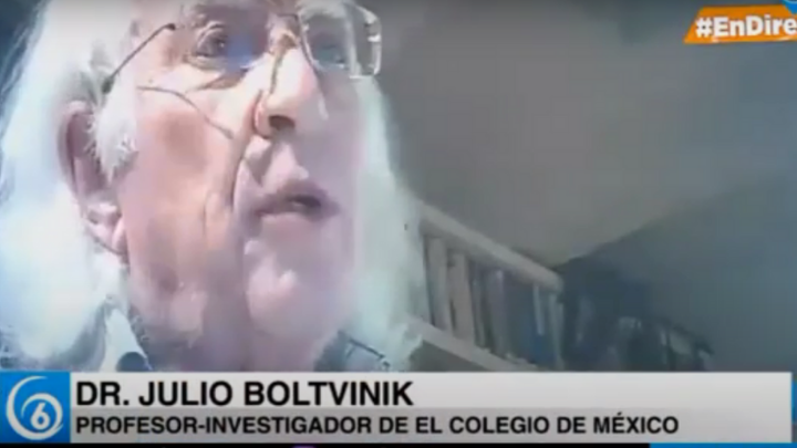 90% de los mexicanos viven en pobreza: Julio Boltvinik