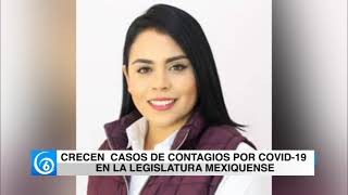 Crecen casos de contagios por COVID-19 en la legislatura mexiquense