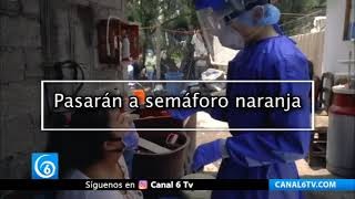 Tras estabilización de hospitalizaciones en Edomex y CDMX regresan a semáforo naranja