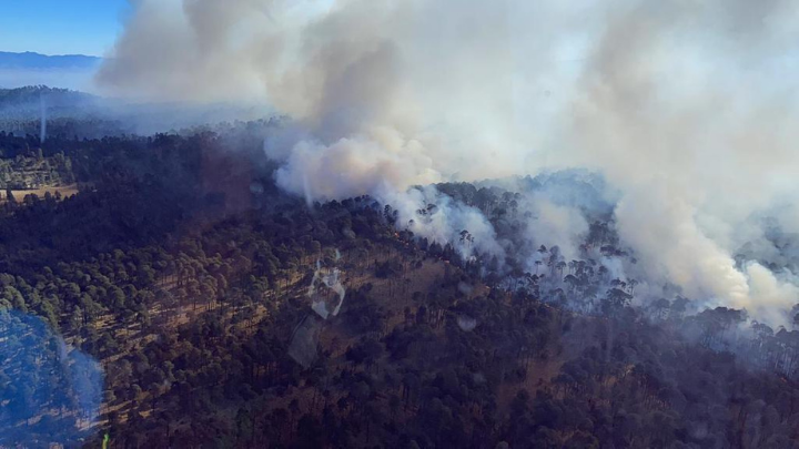 200 hectáreas resultaron dañadas tras incendio en Nevado de Toluca