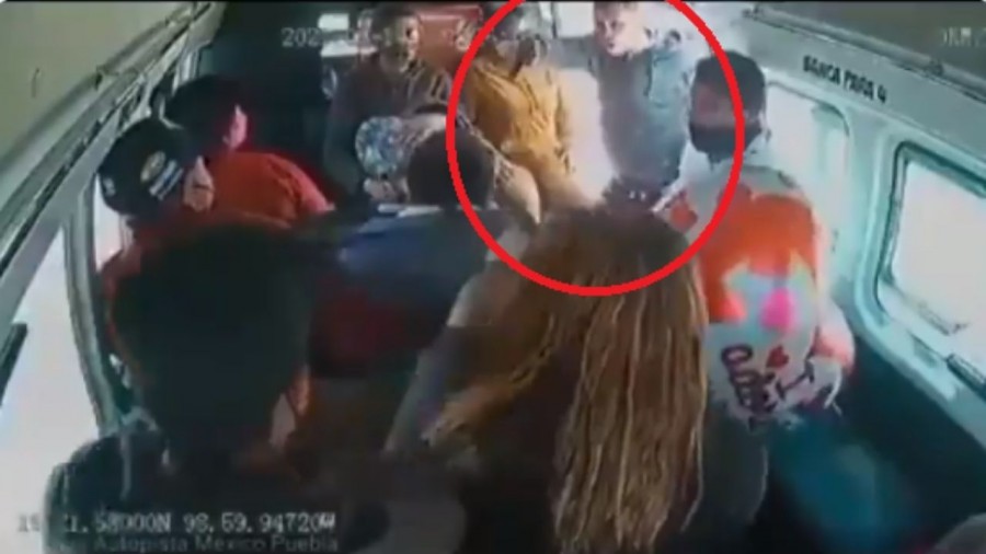 Captan asalto en la México- Puebla