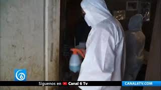 Antorcha Ixtapaluca realiza sanitización en colonias vulnerables