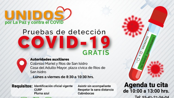 Vecinos de las colonias de La Paz gestionan pruebas ante el Gobierno del Estado de México