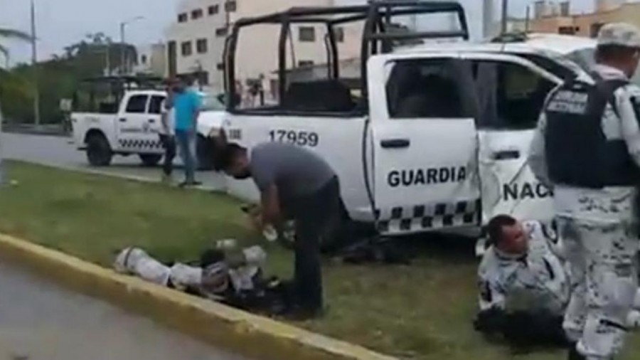 Tiroteo en Cancún deja varios detenidos