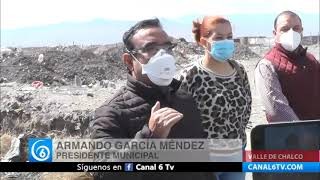 Ayuntamiento de Valle de Chalco gestiona obra de la avenida Isidro Fabela