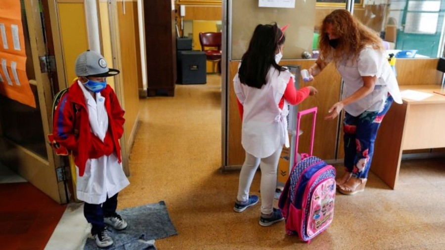 Regresan a clases presenciales en Argentina