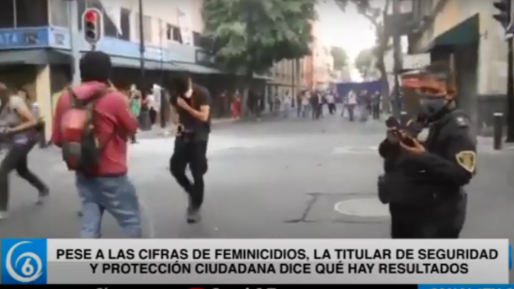 Pese a las cifras de feminicidios, la titular de Seguridad dice que hay resultados