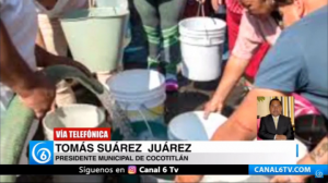 Cocotitlán sufre desabasto de agua