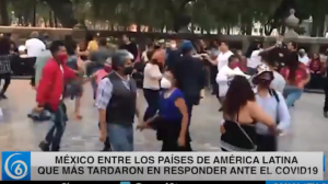 México entre los países de América Latina que más tardaron en responder ante el covid-19